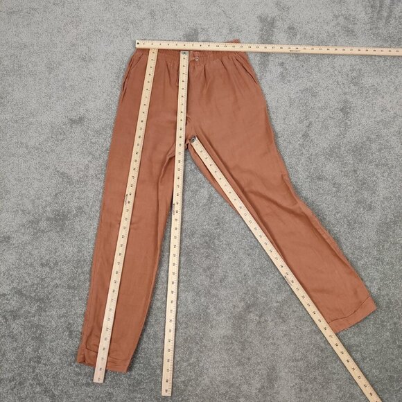 Koton Women's Pull-on Pants in Brown Size EU 38 Lightweight Summer Beach - Picture 6 of 10